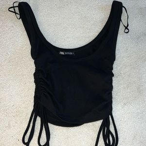 Zara black tank